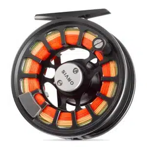 The black Hydros reel all spooled up