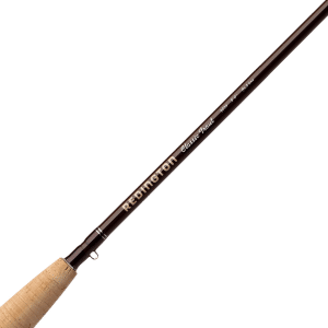 A close up on the attoo of the Redington Classic Trout fly rod