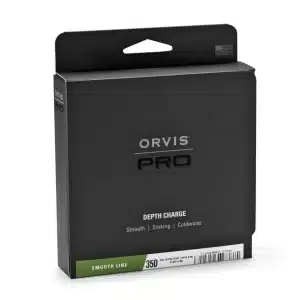 The Orvis PRO Depth Charge 3D Smooth in its box